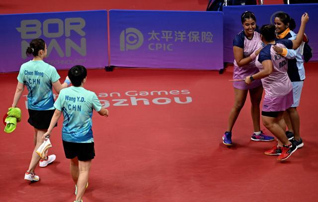星空体育APP-两对世界冠军组合输给外敌 国乒无缘亚运女双四强