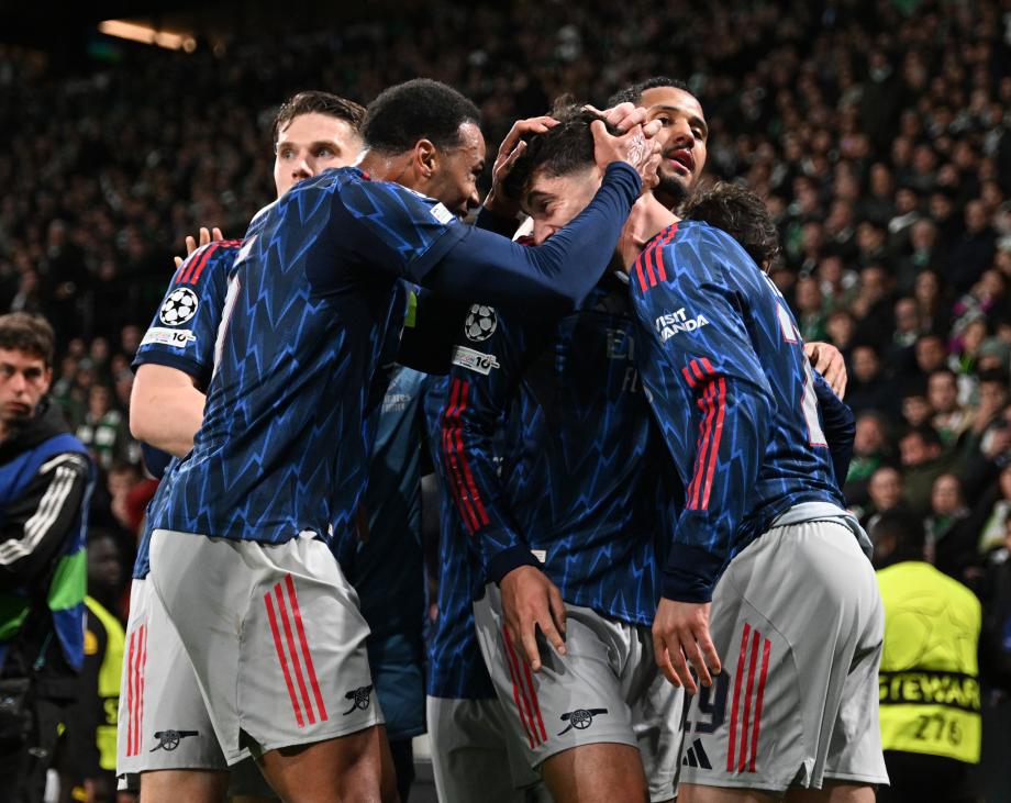 [图]欧冠-补时绝杀！阿森纳首回合1-0胜葡萄牙体育